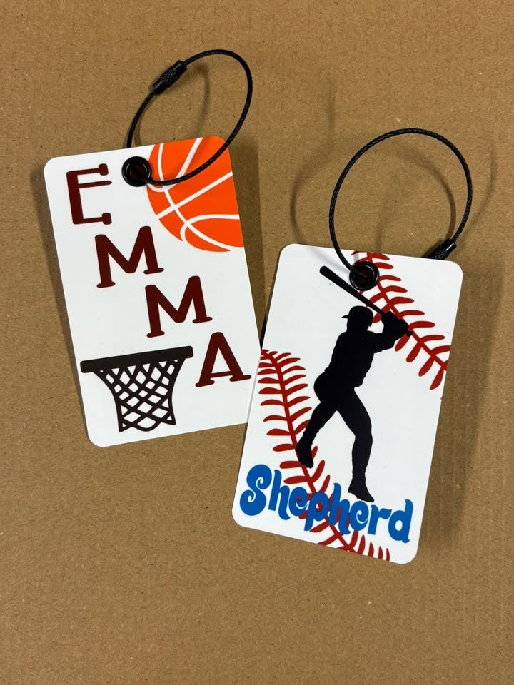 MDF Bag/Luggage Tags