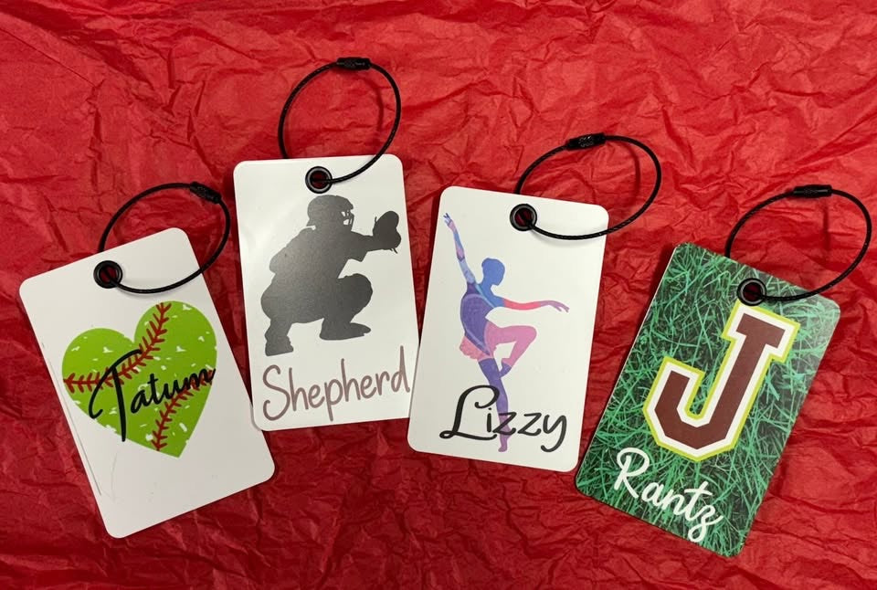 MDF Bag/Luggage Tags
